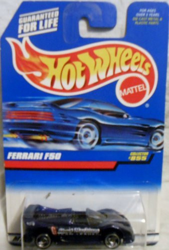 Hot Wheels 1998 1-64 Scale Purple Ferrari F50 Die Cast Car Collector 855 by Hot Wheels