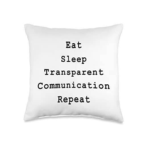 Agile  and  Kanban Project Managers Official Communication Lean Agile Project Management Funny PM Coach Throw Pillow- 16x16- Multicolor