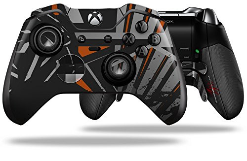 Baja 0023 Orange Burnt - Decal Style Skin fits Microsoft XBOX One ELITE Wireless Controller