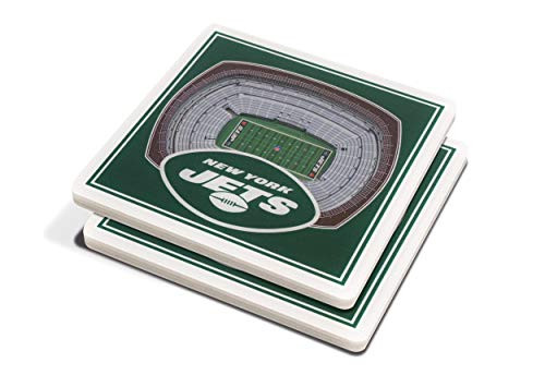 NFL New York Jets 3D StadiumViews Coasters