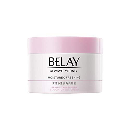 Exfoliating Face Scrub Peeling Gel Mild- Clean and Clear Balance Water and Oil-Purple-120g