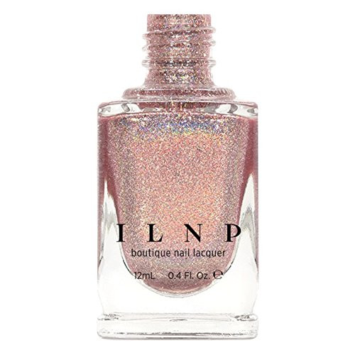 ILNP Pink Mimosa - Rosy Pink Holographic Nail Polish ILNP Pink Mimosa - Rosy Pink Holographic Nail Polish