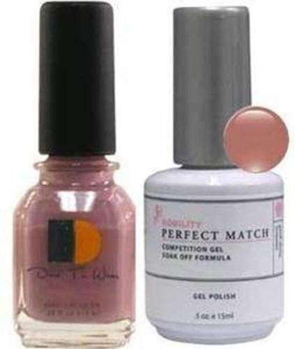 LeChat Perfect Match DUAL SET Soak Off Gel Polish and Dare to Wear Nail Lacquer - Mockingbird - PMS27