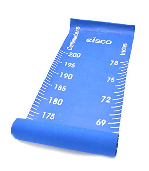 Hanging Measuring Chart - 200 Centimeters/ 78 Inches - Growth Chart - Eisco Labs