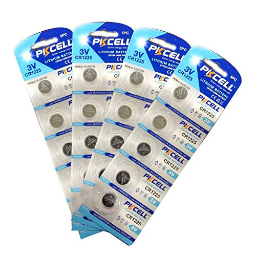 CR1225 ECR1225 DL1225 1225 3V Lithium Batteries for Thermometer 20Pcs