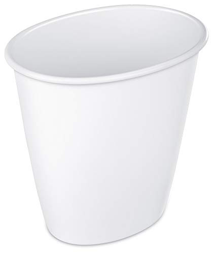 Sterilite 10118012 10.3inch L X 7.5inch W X 9.75inch 1.5 Gallon Waste Basket Assorted