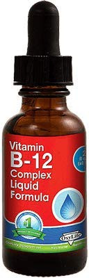 Sublingual Vitamin B12 Liquid Complex Vegan- Non GMO