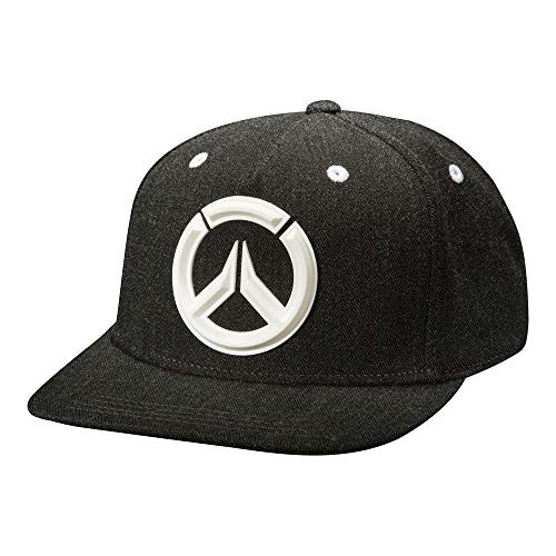 JINX Overwatch Sonic Snapback Baseball Hat- Gray- Adult Size JINX Overwatch Sonic Snapback Baseball Hat- Gray- Adult Size