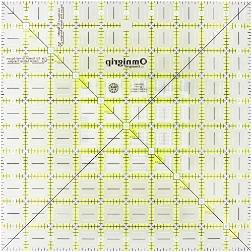 Omnigrid Omnigrip 10in Square Ruler- none