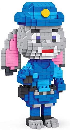 LLYY Animal Series Mini Blocks for Children Cartoon Character Figures Building Block Toys-E