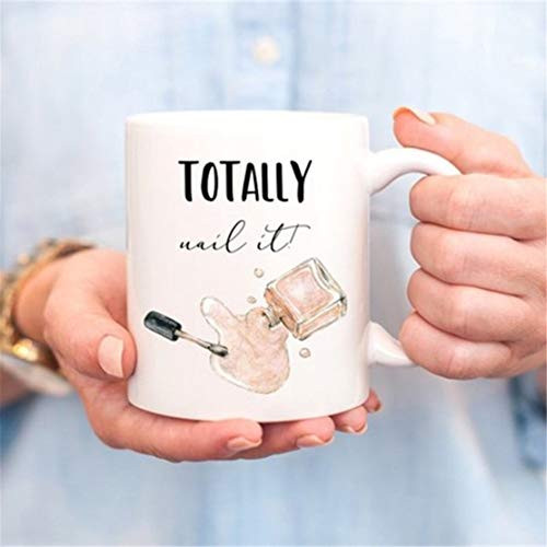 Totally Nail It Mug- Nailed It- Girly Mugs- Nail Technician Mug- Nail Technician Gift- Manicurist Mug- Manicurist Gift- Girly Gifts Totally Nail It Mug- Nailed It- Girly Mugs- Nail Technician Mug- Nail Technician Gift- Manicurist Mug- Manicurist Gift- Girly Gifts