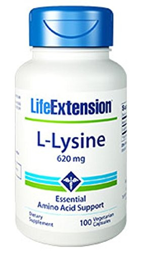 L-Lysine 620 mg- 100 Vegetarian Capsules-Pack-2