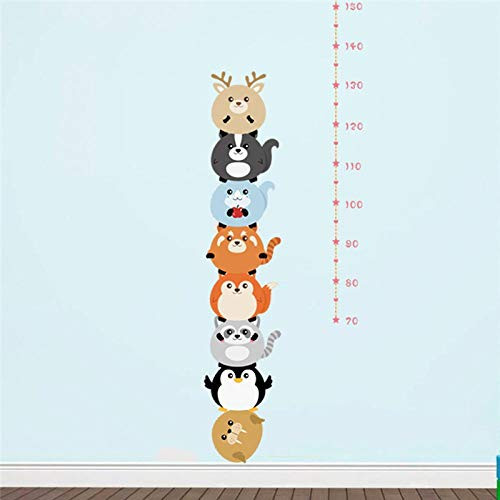Wall Sticker Lovely Penguin Growth Chart Stickers Kids Rooms Home Decor Cartoon Animals Height Measure Wall Decals PVC Mural Art Wall Sticker Lovely Penguin Growth Chart Stickers Kids Rooms Home Decor Cartoon Animals Height Measure Wall Decals PVC Mural Art
