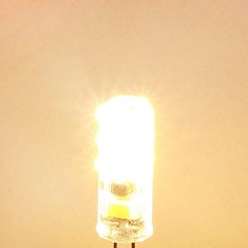 5PCS G4 Warm White SMD 3014 24 LED Cabinet RV Spot Light Lamp Bulb DC 12V
