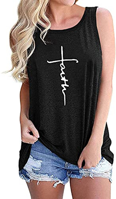 Gemijack Womens Summer Racerback Tank Tops Workout Loose Fit Graphic Sleeveless Tees Shirts Black Gemijack Womens Summer Racerback Tank Tops Workout Loose Fit Graphic Sleeveless Tees Shirts Black