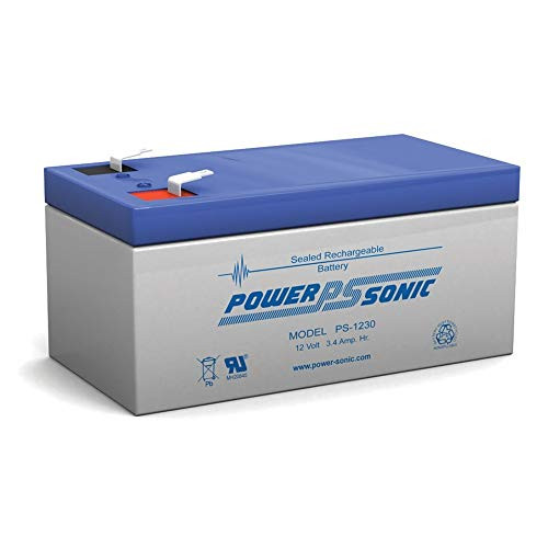 Power Sonic 12V 3AH SLA Battery 12 Volt PS-1230