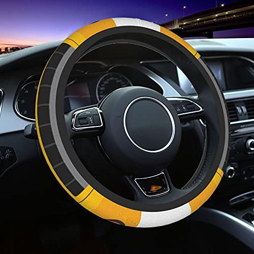 Steering Wheel Cover School Bus Steering Wheel Protective Cover for Unisex Anti Slip and Sweat-Absorbent Universal 15 Inches Car Accessories Steering Wheel Cover Steering Wheel Cover School Bus Steering Wheel Protective Cover for Unisex Anti Slip and Sweat-Absorbent Universal 15 Inches Car Accessories Steering Wheel Cover