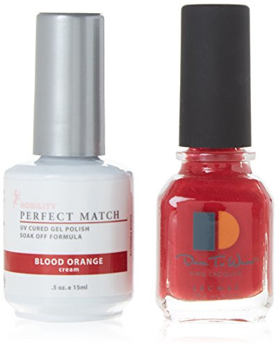 Le Chat Perfect Match Led-Uv Gel Polish Kits - Complete A-Z Collection- Blood Orange