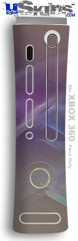 XBOX 360 Faceplate Skin - Purple Orange