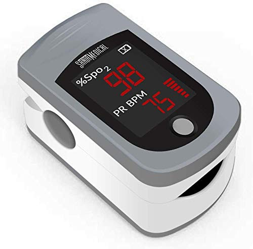 Santamedical Fingertip Pulse Oximeter- SPO2 Blood Oxygen Saturation Monitor