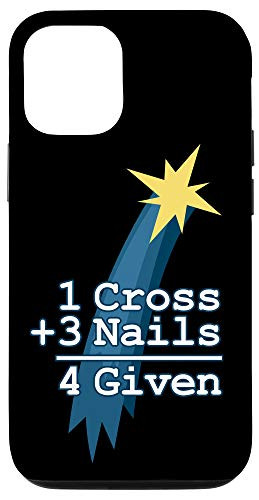 iPhone 12/12 Pro 1 Cross Plus 3 Nails   4 Given - Christian Case