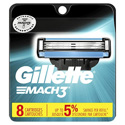 Gillette Mach3 Men's Razor Blade Refills- 8 Count