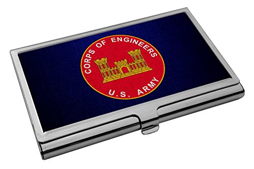 Business Card Holder - US Army Corps of Engineers- Branch Plaque