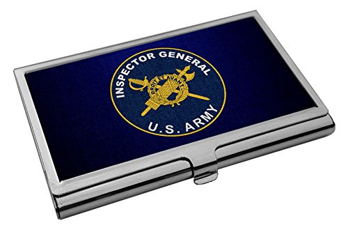 Business Card Holder - US Army Inspector General- Branch Plaque