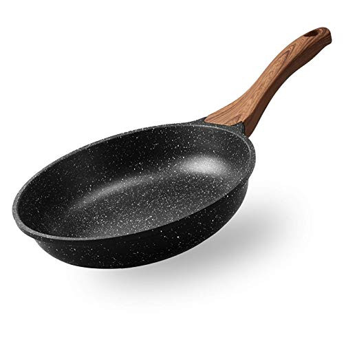 ESLITE LIFE Frying Pan Nonstick Skillet Induction Omelette Fry Pan with Granite Coating-8 Inch