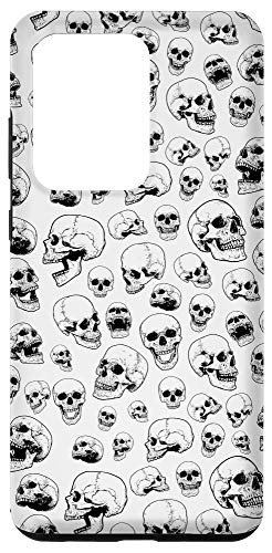 Galaxy S20 Ultra Retro Anatomic Skulls Pattern Vintage Style- Phone Case