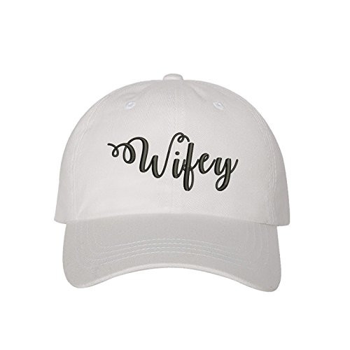 Prfcto Lifestyle Wifey Dad Hat - White Baseball Hat - Unisex
