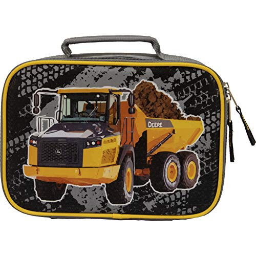 John Deere Kids Child Lunchbox- Grey