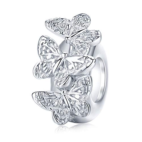 Junyi Jewelry 2 pcs Spacer Charm 925 Sterling Silver Stopper Charm Clip Charm Music Charm Anniversary Charm for Pandora Charm Pandora Charm Bracelet Junyi Jewelry 2 pcs Spacer Charm 925 Sterling Silver Stopper Charm Clip Charm Music Charm Anniversary Charm for Pandora Charm Pandora Charm Bracelet