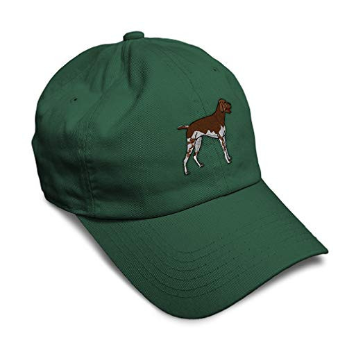 Soft Baseball Cap German Shorthair Pointer Embroidery Twill Cotton Dad Hats for Men and Women Buckle Closure Forest Green Design Only Soft Baseball Cap German Shorthair Pointer Embroidery Twill Cotton Dad Hats for Men and Women Buckle Closure Forest Green Design Only