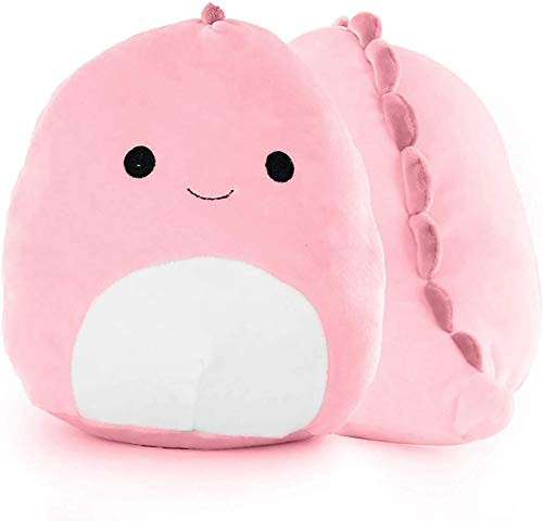 Cute Dinosaur Plush Dinosaur Stuffed Animals Plushie Toy Pillow Doll Plush Baby Stuffed Toy Soft Lumbar Back Cushion Great Gift for Kids Boys Girls.Dinosaur Plushie-Cute Plushies-Dino Plushie -purple-