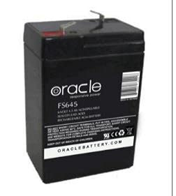 Oracle Battery Sealed Lead Acid -SLA- AGM 6v 4.5ah Battery FS645