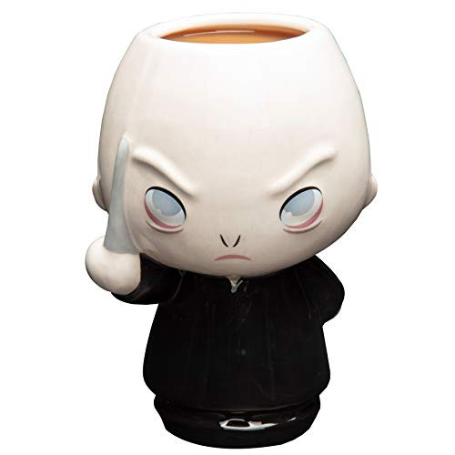 Harry Potter Voldemort Coffee Mug- 16 Oz - Figural Kawaii Goblet Cup Design - Ceramic- No Handle - Cupful of Cute by Jerrod Maruyama