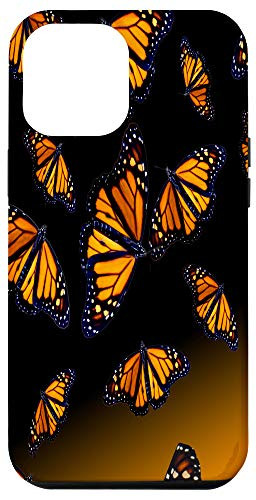 iPhone 12 Pro Max monarch butterfly pattern Case