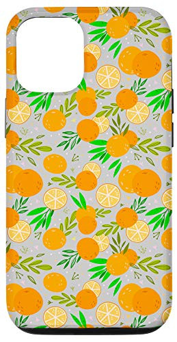 iPhone 12/12 Pro Tropical Lemonade Tasty Orange Citrus Fresh Summer Fruit Case