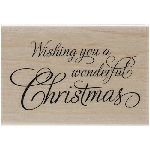 Penny Black 4397H Wood Mounted Stamps, Festive Wishes