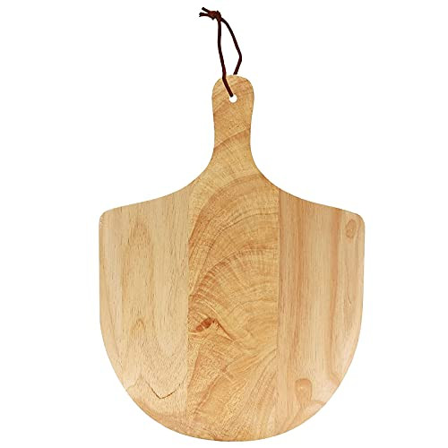 12inchDiameter Acacia Wood Pizza Peel/Spatula Paddle/Charcuterie Boards-kitchen tool-for Homemade Pizza- Cheese and Bread
