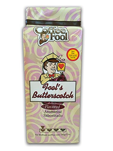 The Coffee Fool Very Fine Grind Coffee, Fool's Butterscotch, 12 Ounce