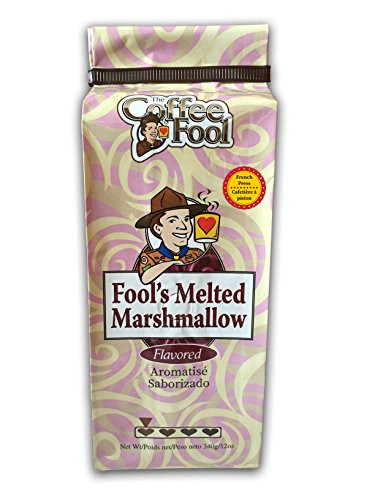 The Coffee Fool French Press Coffee, Fool's Melted Marshmallow, 12 Ounce