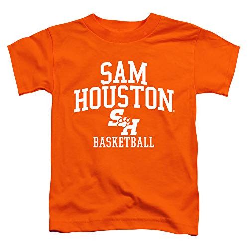 Sam Houston State University Official Basketball Unisex Toddler T Shirt- Orange- Medium -3T- Sam Houston State University Official Basketball Unisex Toddler T Shirt- Orange- Medium -3T-