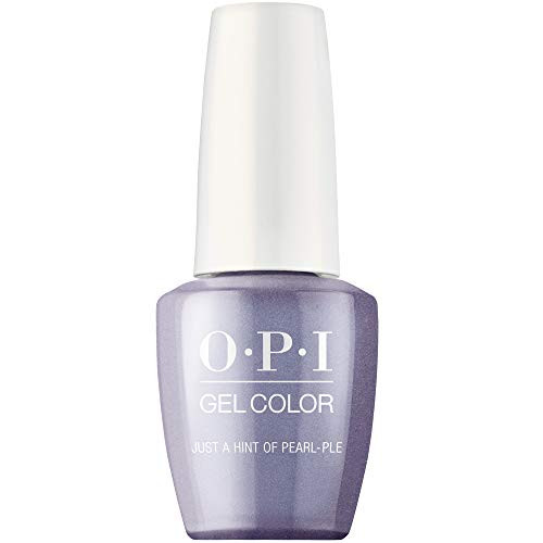 OPI Neo Pearl GelColor Collection- Gel Nail Polish- Gel Color Just a Hint of Pearl-ple