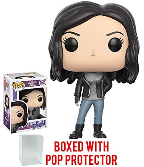 Funko Pop! Marvel: Jessica Jones Netflix - Jessica Jones Vinyl Figure (Bundled with Pop BOX PROTECTOR CASE) Funko Pop! Marvel: Jessica Jones Netflix - Jessica Jones Vinyl Figure (Bundled with Pop BOX PROTECTOR CASE)