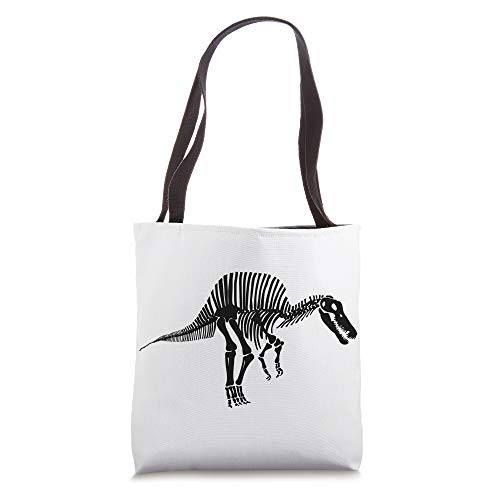 Spinosaurus Dinosaur Fossil Skeleton Tote Bag