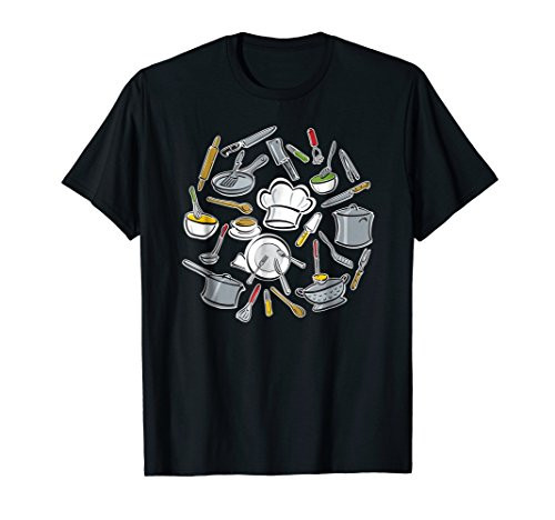 Chef's Hat Culinary Chef Tools  and  Kitchen Equipment T-Shirt