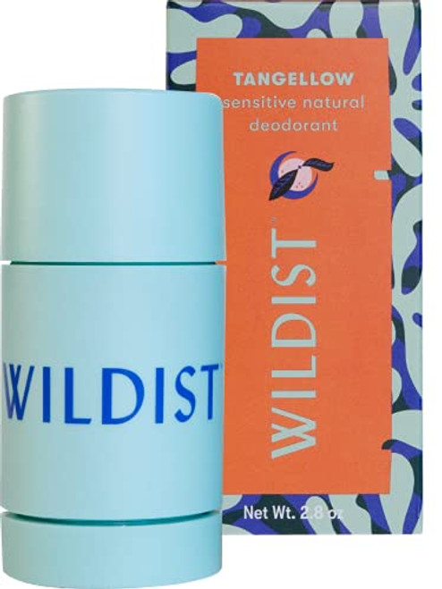 Natural Sensitive Deodorant by Wildist | Tangellow Scented | Non Toxic- Aluminum Free- Cruelty Free - 100 percent Recyclable - 2.8 oz Natural Sensitive Deodorant by Wildist | Tangellow Scented | Non Toxic- Aluminum Free- Cruelty Free - 100 percent Recyclable - 2.8 oz