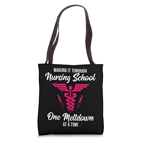 RN Nurse School Survivor Student Cool Nursing Graduate Gift Tote Bag RN Nurse School Survivor Student Cool Nursing Graduate Gift Tote Bag